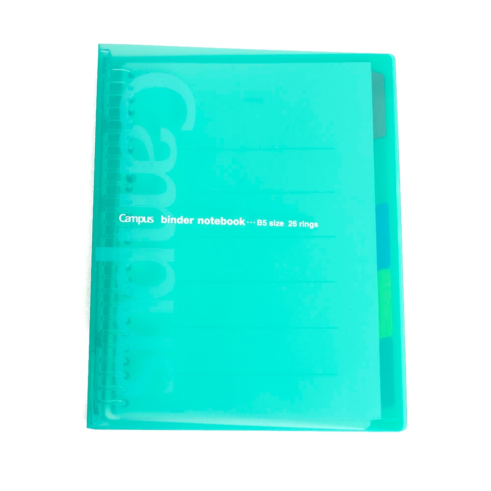 Fashion Accessories, Green, Binders, Art & School, Kokuyo, Plastic Slide, B5, Green, 699196